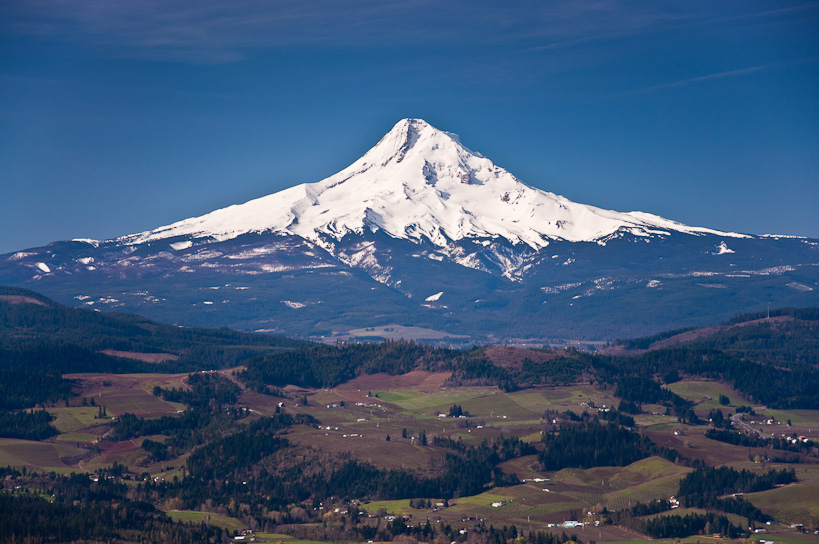 Mount Hood from Hood River Mountain