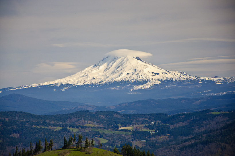 Mount Adams from Hood River Mountain