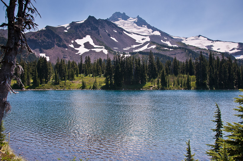 Mt. Jefferson from Scout Lake