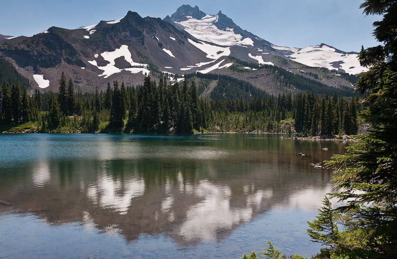 Mt. Jefferson from Scout Lake