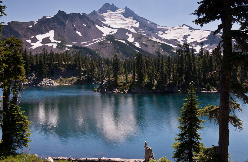 Mt. Jefferson from Scout Lake