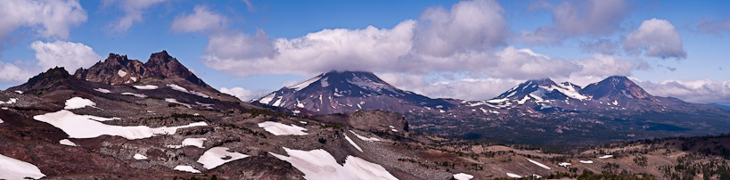 Three Sisters and Broken Top