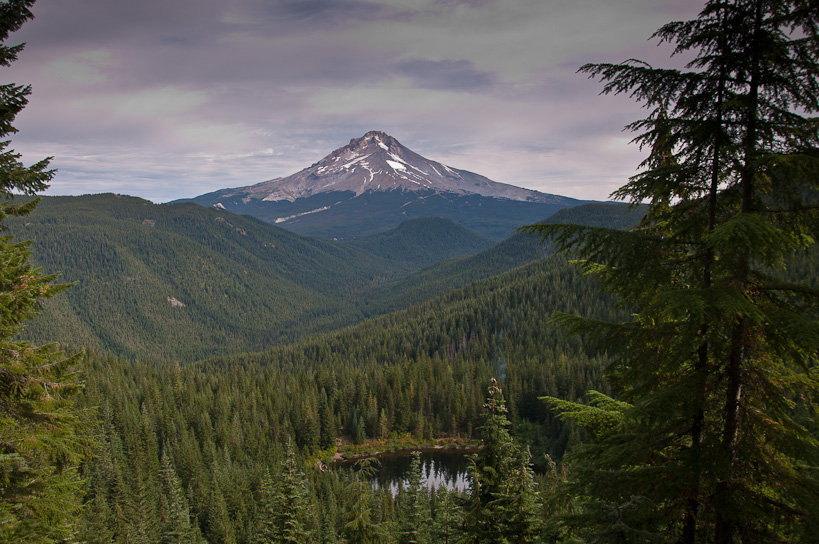 Mt. Hood over Veda Lake