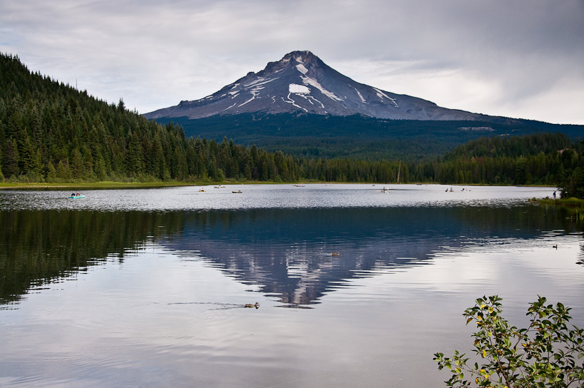 Mt. Hood over Trillium Lake