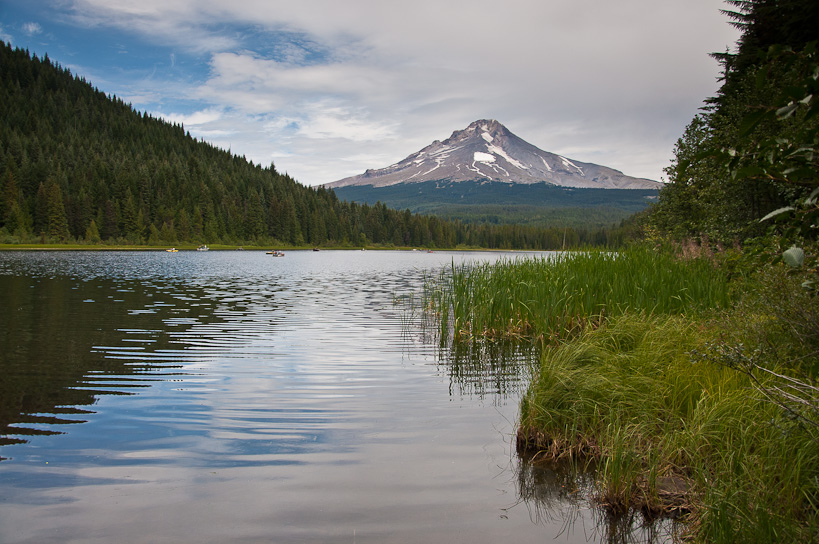 Mt. Hood over Trillium Lake