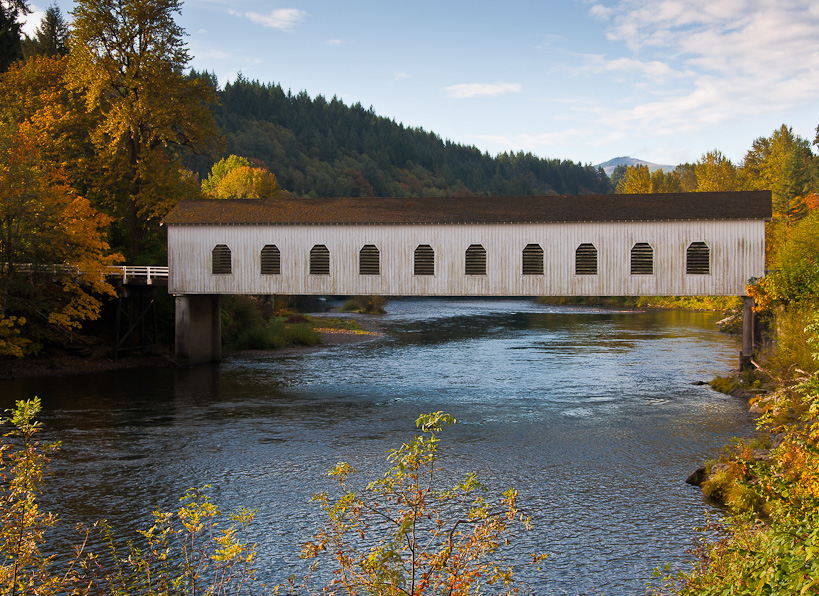 Covered Bridge over McKenzie River