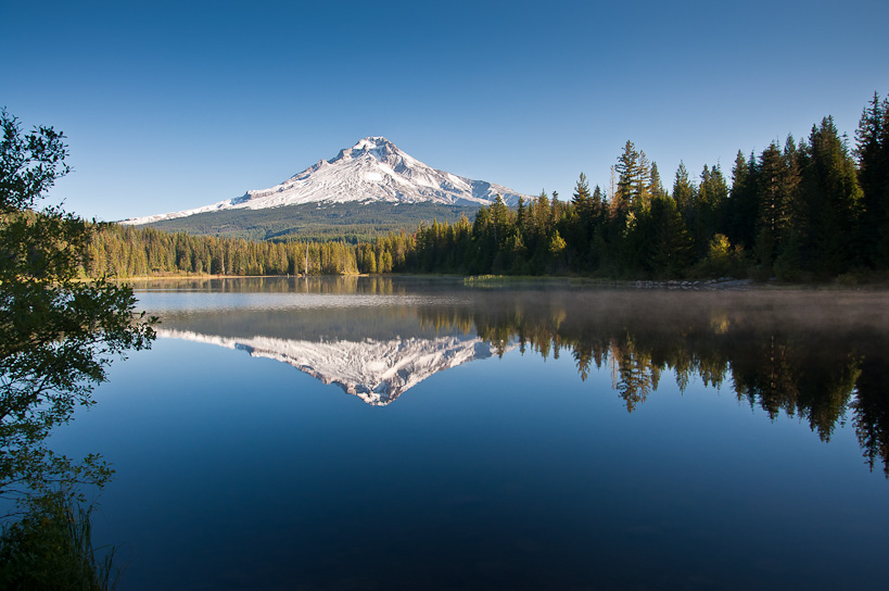 Mt. Hood over Trillium Lake