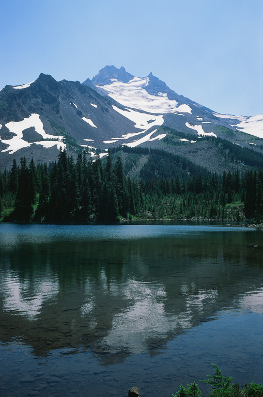 Mt Jefferson from Scout Lake