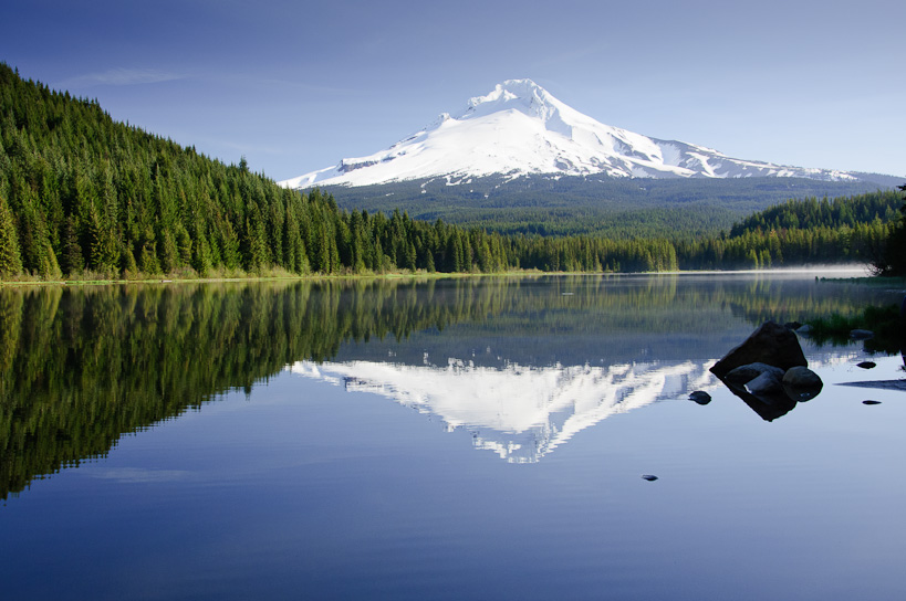 Mt. Hood from Trillium Lake