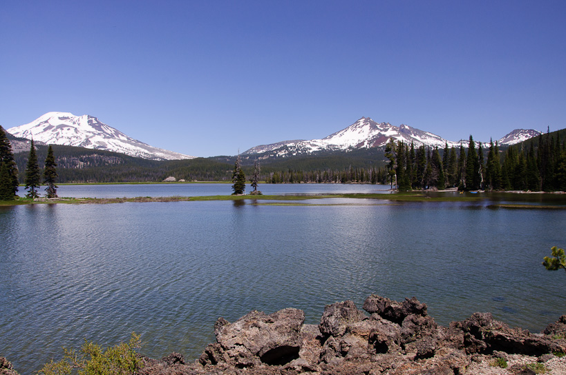 Three Sisters from Sparks Lake