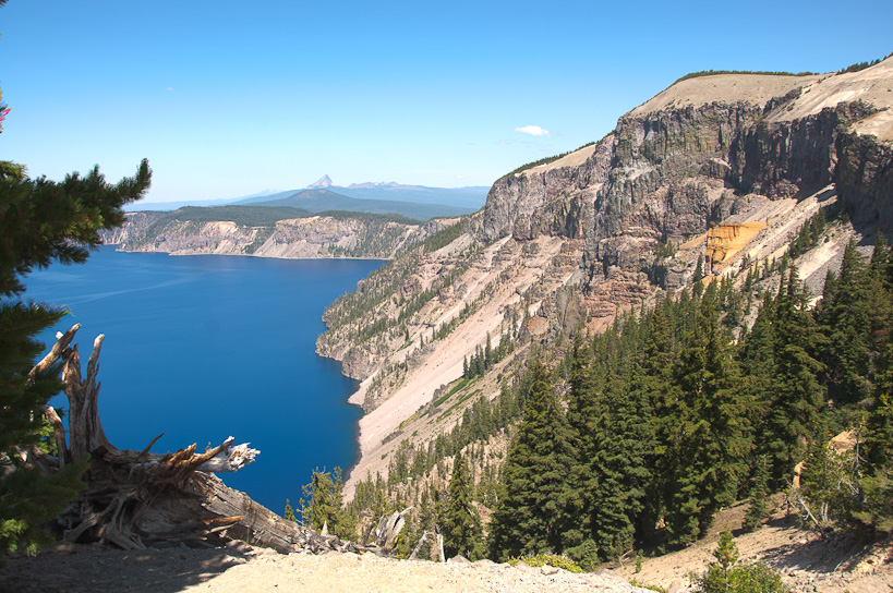 Crater Lake and Mt. Thielsen