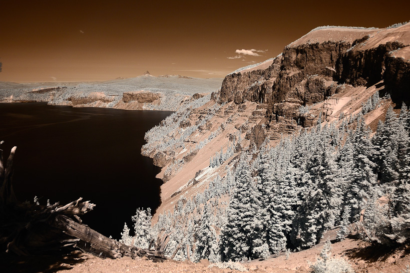 Crater Lake and Mt. Thielson