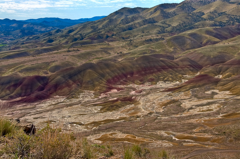 Painted Hills from Carroll Rim