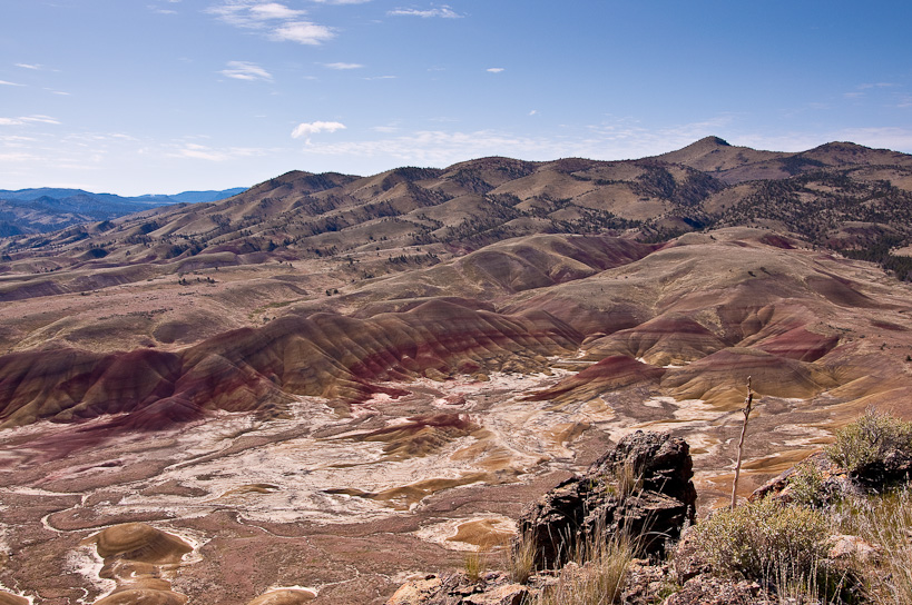 Painted Hills from Carroll Rim