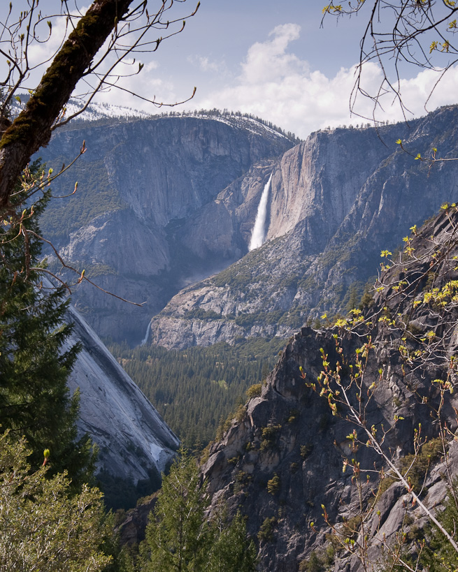 Yosemite Falls From John Muir Trail