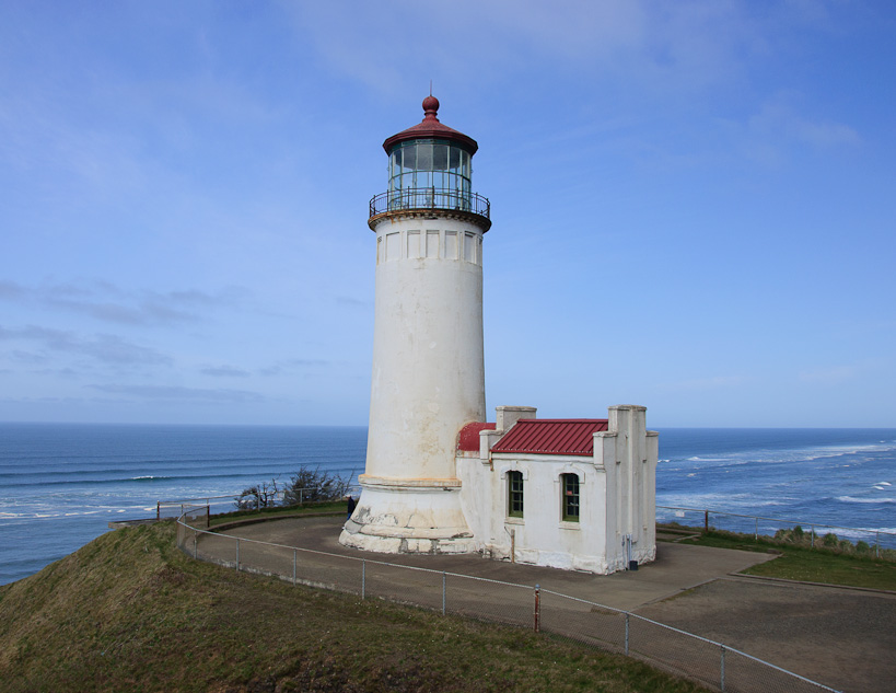 North Head Lighthouse, Cape Disappointment, Washington.