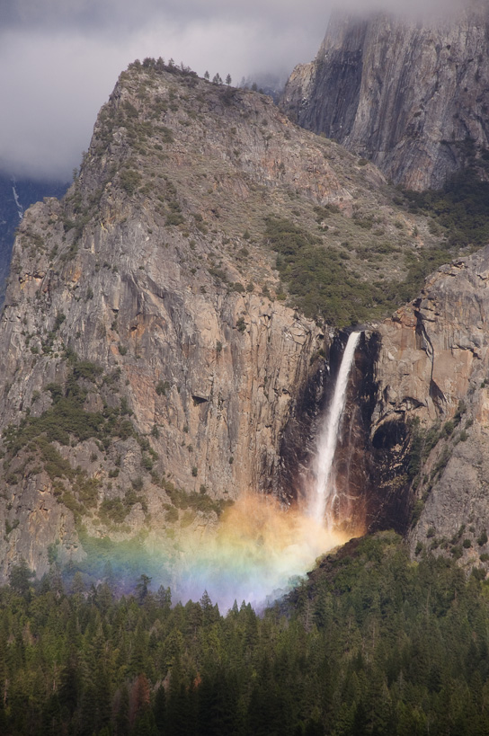 Bridal Veil Falls with Rainbow